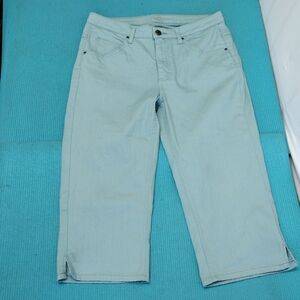 Riders By Lee Women's Mid Rise Capri Pants Crop Jeans  Size 12